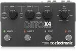 TC Electronic DITTO X4 LOOPER Einfaches und intuitives zweispuriges