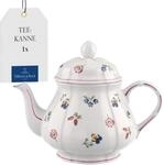 Villeroy & Boch - Petite Fleur Teekanne 900 ml Wei&szlig;, Sp&uuml;lmaschinenfest,