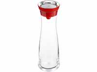 WMF 617709993 Wasserkaraffe Basic, 1 Liter, rot