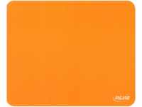 InLine 55457o orange – Mauspad (orange, monoton, Universal, 220 mm, 180 mm, 0,4 mm)