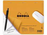 Rhodia 19410C - Mousepadblöcken Clic Bloc, 19x23 cm, 30 Blatt mikroperforiert,