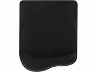 InLine 55453S Maus-Pad, schwarz, mit Gel Handballenauflage, 235x185x25mm