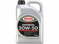 Meguin Megol Universal SAE 20W-50 | 5 L | mineralisches Motoröl | Art.-Nr.:...