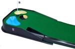 PGA Tour Indoor und Outdoor Putting Matte, Blue, Green, 39.4LX11.4WX52.7H cm