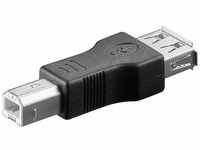 Goobay 50291 USB 2.0 Hi-Speed Adapter, USB 2.0-Buchse (Typ B), USB 2.0-Buchse...