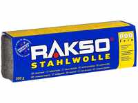 RAKSO Stahlwolle fein 000-200g, 1 Banderole, Zwischenschliff von Lack,...