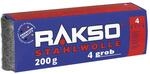 RAKSO Stahlwolle grob 4-200g, 1 Banderole, entfernt &Ouml;l, Fett auf Metall, reinigt