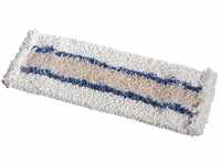 Vermop Mop, Feuchtwischbezug, PES, Bw, Weiß, Blau, 40 cm