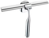 Maximex TurboFIX Edelstahl Duschabzieher mit Wandhalter - Badezimmerwischer,