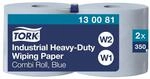 Tork Extra Starke Industrie Papierwischt&uuml;cher W1/2, 2 &times; 350 Blatt, 130081 |...