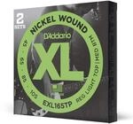 D'Addario XL Nickel E-Bassgitarrensaiten 45-105, 2 S&auml;tze