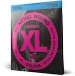 D'Addario EXL170S Nickelumwickelte Bassgitarrensaiten, Light, 45-100, Short Scale