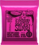 Ernie Ball Super Slinky E-Gitarrensaiten, f&uuml;r 7-Saiter, Nickelwicklung, St&auml;rke