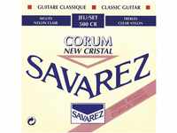 Savarez New Cristal Corum 500CR Saitensatz für klassische Gitarre,6er Pack