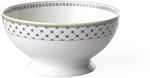 Villeroy und Boch Audun Ferme Sch&uuml;ssel, 2 L, Premium Porzellan, Wei&szlig;/Grau