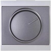 Kopp Abdeckung Druck-Wechsel-Dimmer UP-Serie Malta, anthrazit, 312315188