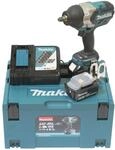 Makita DTW1002RTJ Akku-Schlagschrauber 18 V / 5,0 Ah, 2 Akkus + Ladeger&auml;t im...