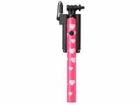 ultron selfie hot shot Pink, 15 - 45 cm Selfie-Stick mit Kamera-Auslöser am...