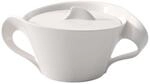 Villeroy & Boch NewWave Zuckerdose, Marmeladendose mit Deckel, geschwungener...
