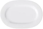 Villeroy & Boch Royal ovale Platte, elegante Servierplatte mit erh&ouml;htem Rand...