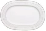 Villeroy und Boch - Gray Pearl Platte, elegante Servierplatte mit...