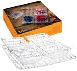 Nachtmann 5-teiliges Servierset aus 1x Platte 28x28 cm und 4x Schalen &Oslash; 12 cm,...