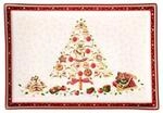 Villeroy & Boch - Winter Bakery Delight Geb&auml;ckplatte Rechteckig Rot und Gr&uuml;n,