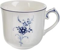 Villeroy & Boch &ndash; Vieux Luxembourg Mokka-/Espressotasse 100 Ml Wei&szlig;/Blau,