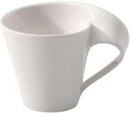 Villeroy & Boch NewWave Caff&egrave; Espressotasse, 80 ml, Premium Porzellan, Wei&szlig;,