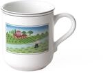 Villeroy und Boch Design Naif Kaffeebecher Fischer, 300 ml, H&ouml;he: 9,1 cm, Premium