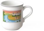 Villeroy und Boch Design Naif Kaffeebecher Schloss, 300 ml, H&ouml;he: 9,1 cm,...