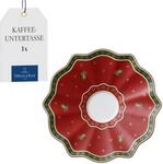 Villeroy & Boch - Toy's Delight Kaffeeuntertasse 16,5 cm Rot und Wei&szlig;,