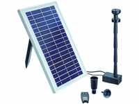 Pontec 43325 PondoSolar 600 Control - Solarwasserspielpumpe mit Akku und