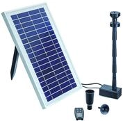 Pontec 43325 PondoSolar 600 Control - Solarwasserspielpumpe mit Akku und