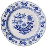 Hutschenreuther Blau Zwiebelmuster Speiseteller m. Fahne 27 cm