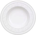 Villeroy & Boch 10-4392-2700 Gray Pearl Suppenteller, Porzellan, 24 cm