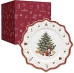 Villeroy & Boch - Toy's Delight Platzteller 34,5 cm Rot und Wei&szlig;,...