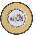 Villeroy und Boch Audun Chasse Brotteller, Premium Porzellan, 16 cm