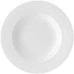 Rosenthal 61040-800001-10123 Jade Suppenteller, Fahne 23 cm, Wei&szlig;