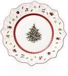 Villeroy & Boch - Toy's Delight Fr&uuml;hst&uuml;cksteller Weihnachten 24 cm,