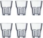 Arcoroc ARC J2612 Granity Whiskyglas, 275ml, Glas, transparent, 6 St&uuml;ck