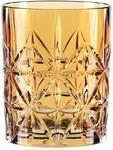 Nachtmann Whisky-Becher, Whiskyglas, Kristallglas, 345 ml, Bernstein, Highland,