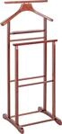HAKU Herrendiener, Stummer Diener, kirsche, Massivholz - Ma&szlig;e: B 47 x H 102 x T 36