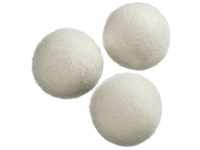 Trocknerbälle aus Wolle, 3 Stück