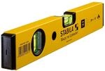 STABILA Wasserwaage Type 70, 30 cm, leichtes Alu-Profil, 1 Horizontal-Libelle, 1