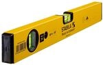 STABILA Wasserwaage Type 70, 40 cm, leichtes Alu-Profil, 1 Horizontal-Libelle, 1