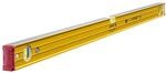 STABILA Magnet-Wasserwaage Type 96-2 M, 122 cm, extrasteifes Alu-Profil, extrastarke