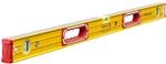 STABILA Wasserwaage Type 196-2, 100 cm, extrasteifes Alu-Profil, 1 Horizontal-, 2