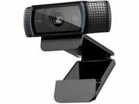 Logitech C920 HD PRO Webcam, Full-HD 1080p, 78° Sichtfeld, Autofokus, Klarer