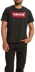Levi's Herren Graphic Set-In Neck T-Shirt, Batwing Logo, Graphic H215-Hm Black, M